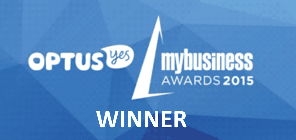 Solar 4 RVs announced Winner Optus MyBusiness Award 2015