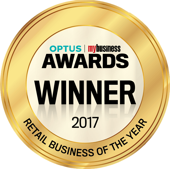 2017 Optus MyBusiness Award winner - Retail Business of the Year