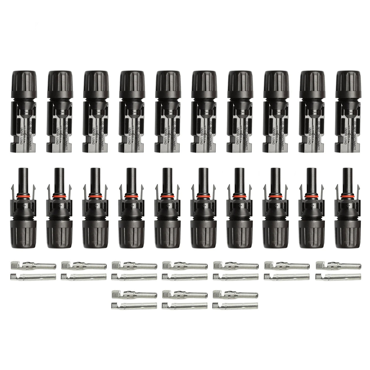 10 Pack of Exotronic Solar Connector Pairs