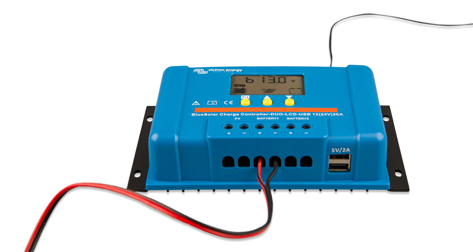 Victron 12/24V 20A BlueSolar PWM-LCD&USB (DUO Dual Battery) Solar Charge Controller