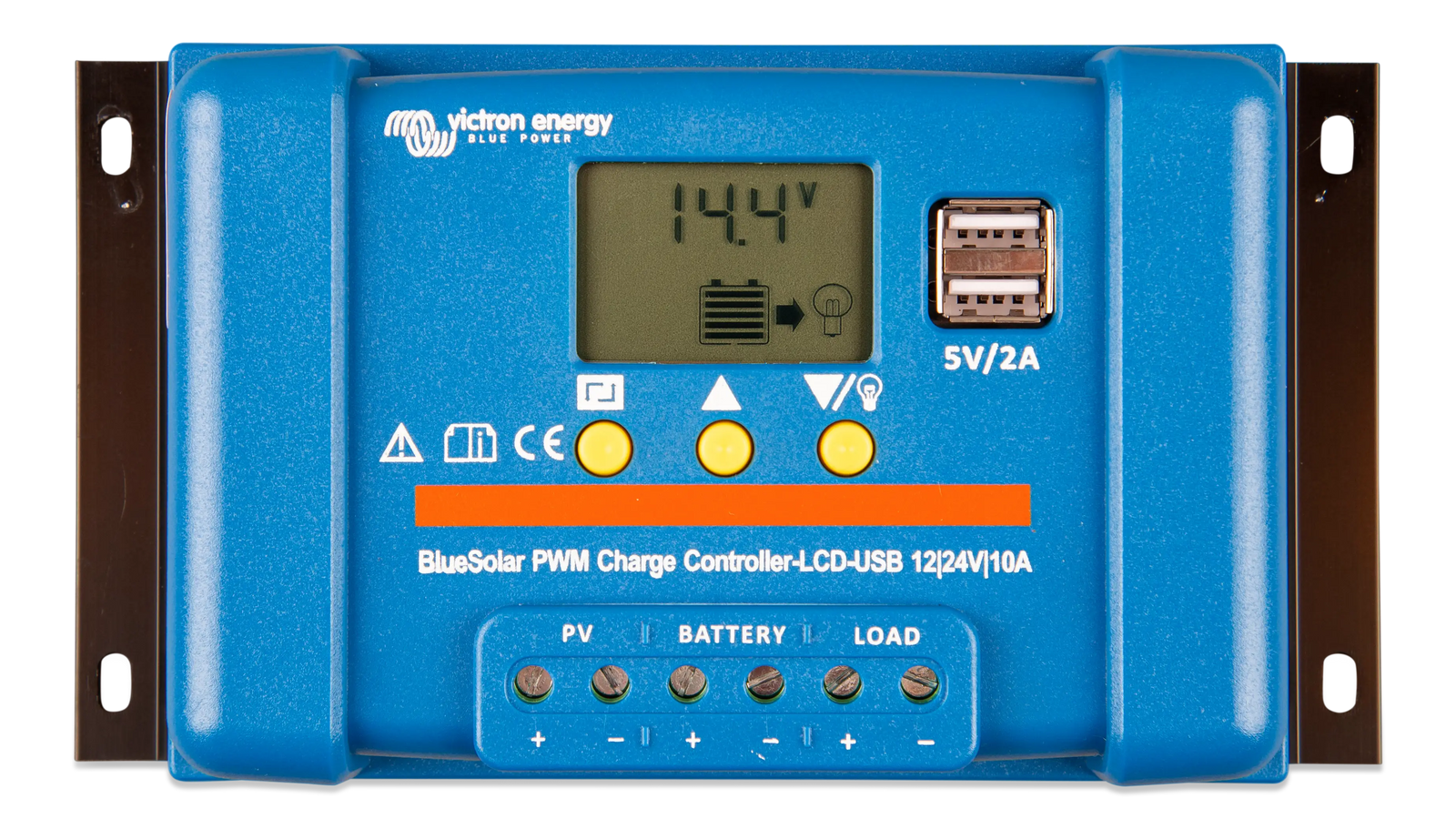 Victron 12/24V 10A BlueSolar PWM-LCD & USB Solar Charge Controller