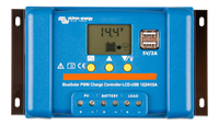 Victron 12/24V 5A BlueSolar PWM-LCD & USB Solar Charge Controller