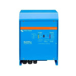 Front panel of Victron MultiPlus 12V 3000VA 120V inverter charger with status LEDs and main switch