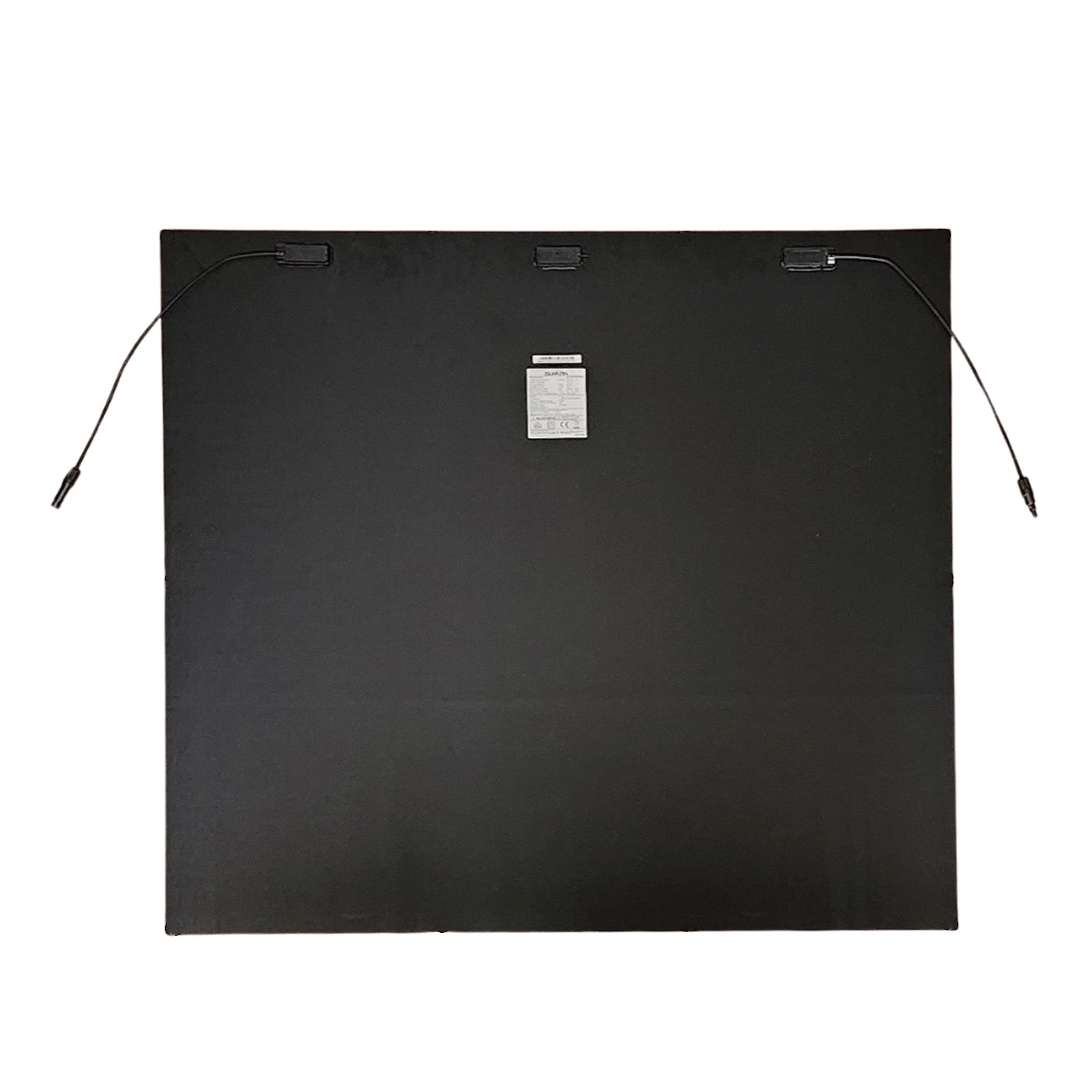 Sunman eArc 200W Black Square Flexible Solar Panel - Junction Box Underneath