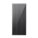 Front view of the 220W fixed solar panel showing the cell layout
