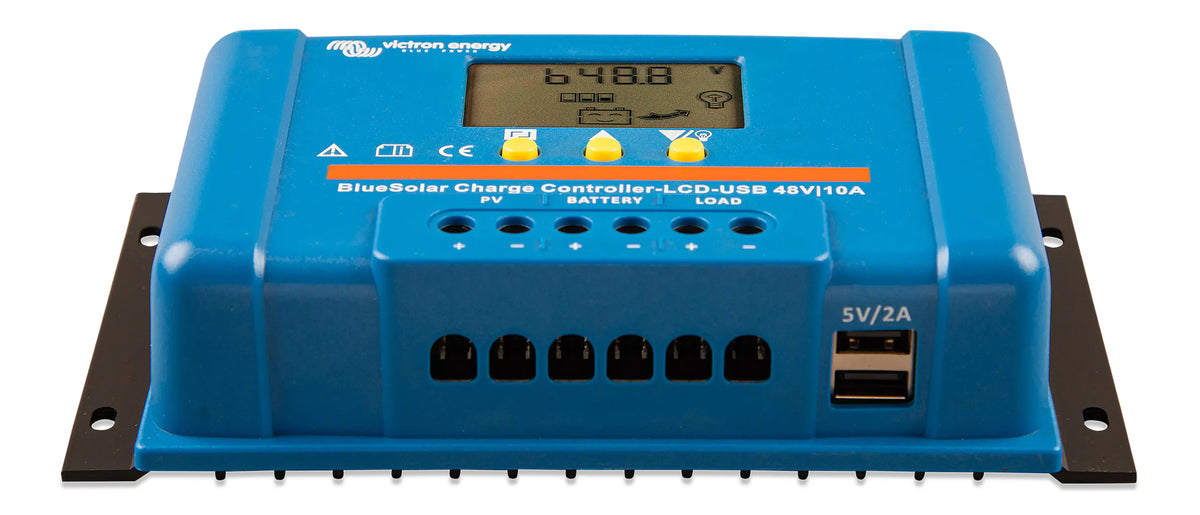 Victron 48V 10A BlueSolar PWM-LCD&USB Solar Charge Controller