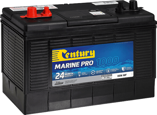 Century 12V 100Ah Marine Pro 1000 CCA Deep Cycle Battery Main Image