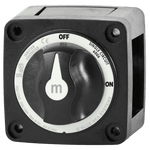 Blue Sea m-Series Mini On-Off Battery Switch with Knob - Black Main Image