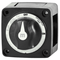 Blue Sea m-Series Mini On-Off Battery Switch with Knob - Black Main Image