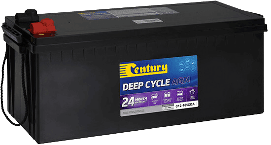 Century 12V 165Ah AGM Deep Cycle Battery Main Image