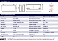 Century 12V 200Ah Lithium Pro Bluetooth Battery 2