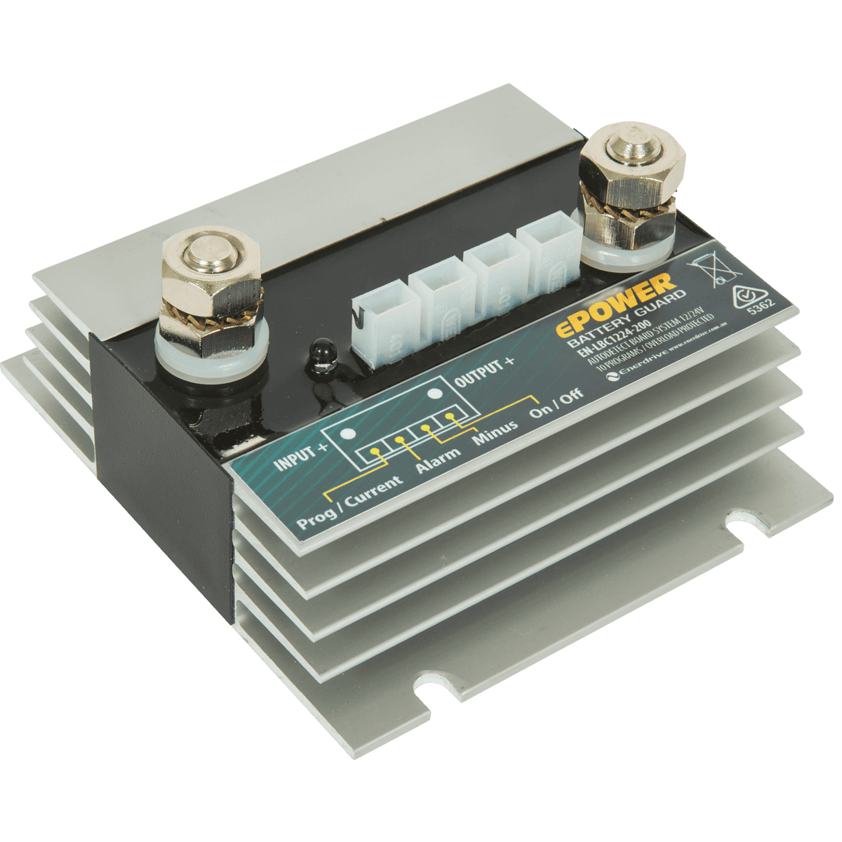 Enerdrive 12V/24V 200A IP66 Battery Guard - Low Battery Cutout Main Image