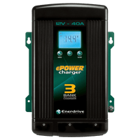 Enerdrive 12V 40A Multi-Bank ePower Battery Charger Main Image