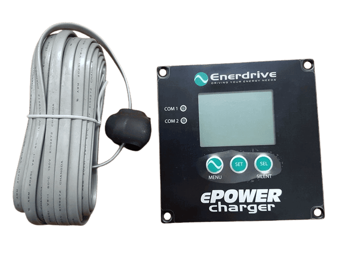 Enerdrive AC Charger Remote + 7.5m Cable (20/ 30/ 40/ 60A) Main Image