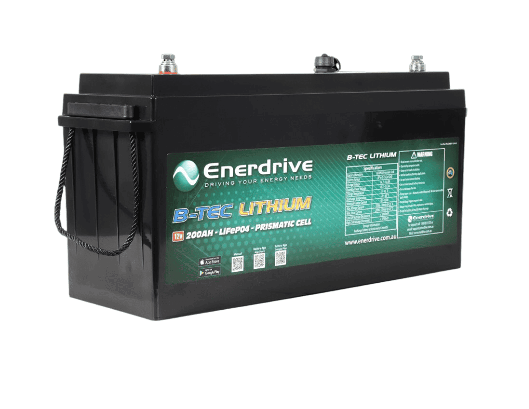 Enerdrive 12V 200Ah ePower B-TEC Lithium Battery G2 Main Image