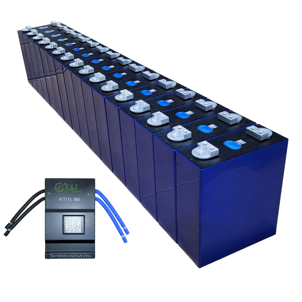 EVE 48V 304Ah (16x LiFePO4 Cells) + JK 200A BMS Combo Kit Main Image
