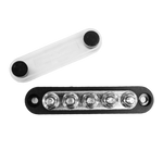 Exotronic 150A Black 5x M6 Stud Busbar with Cover Main Image