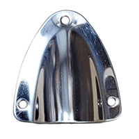 Exotronic Small Stainless Steel Clamshell Cable Entry Cover Main Image