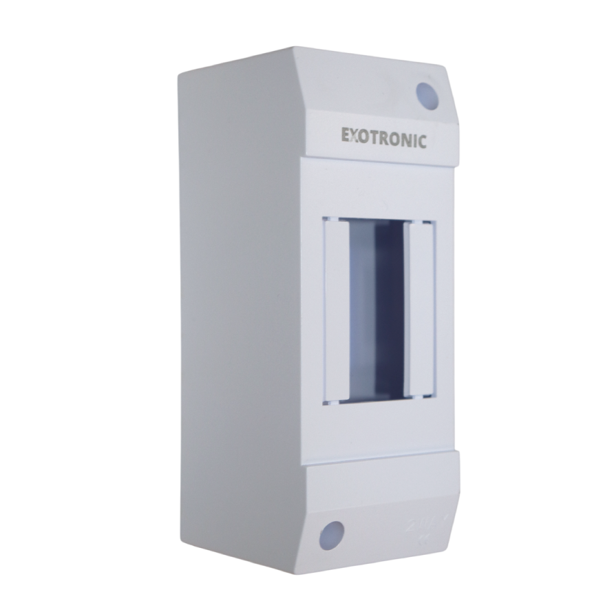 Exotronic 2 Module Din Rail Surface Mount Enclosure Main Image