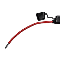 Exotronic Inline Standard Blade Fuse Holder | 10AWG Tinned Copper 1