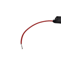 Exotronic Inline Standard Blade Fuse Holder | 14AWG Tinned Copper 1