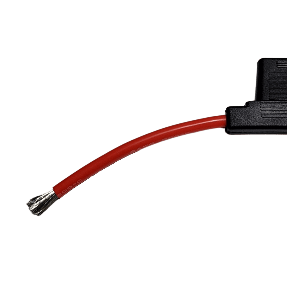 Exotronic Inline Maxi Blade Fuse Holder | 6AWG Tinned Copper 1