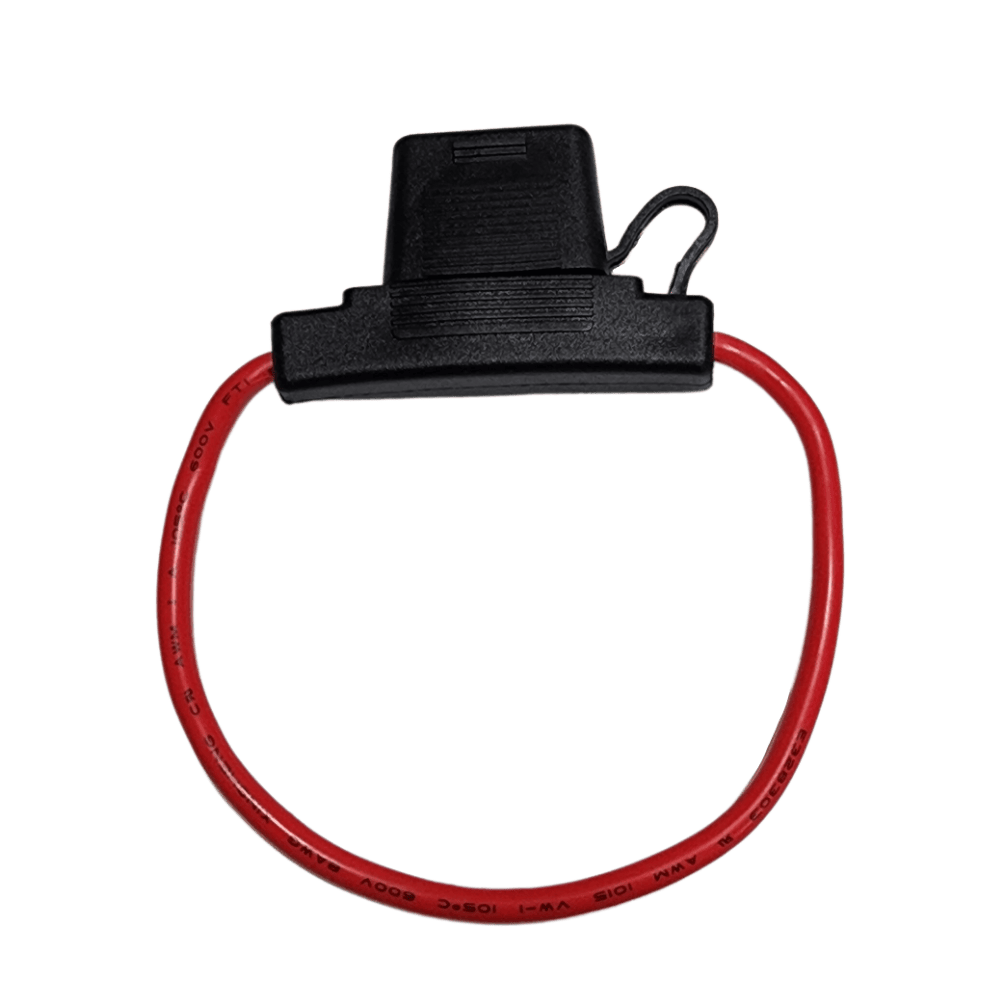 Exotronic Inline Maxi Blade Fuse Holder | 8AWG Tinned Copper Main Image