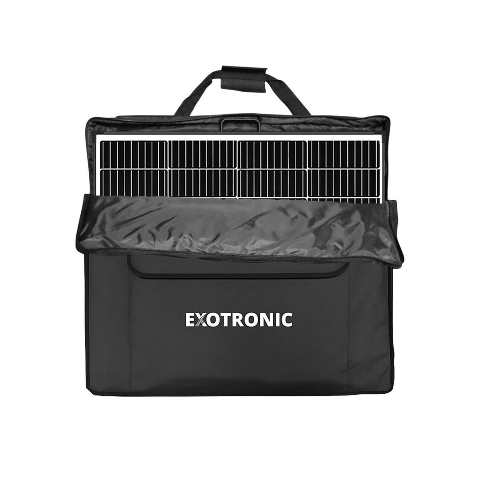 Exotronic 24V 200W Portable Folding Solar Panel - No Controller