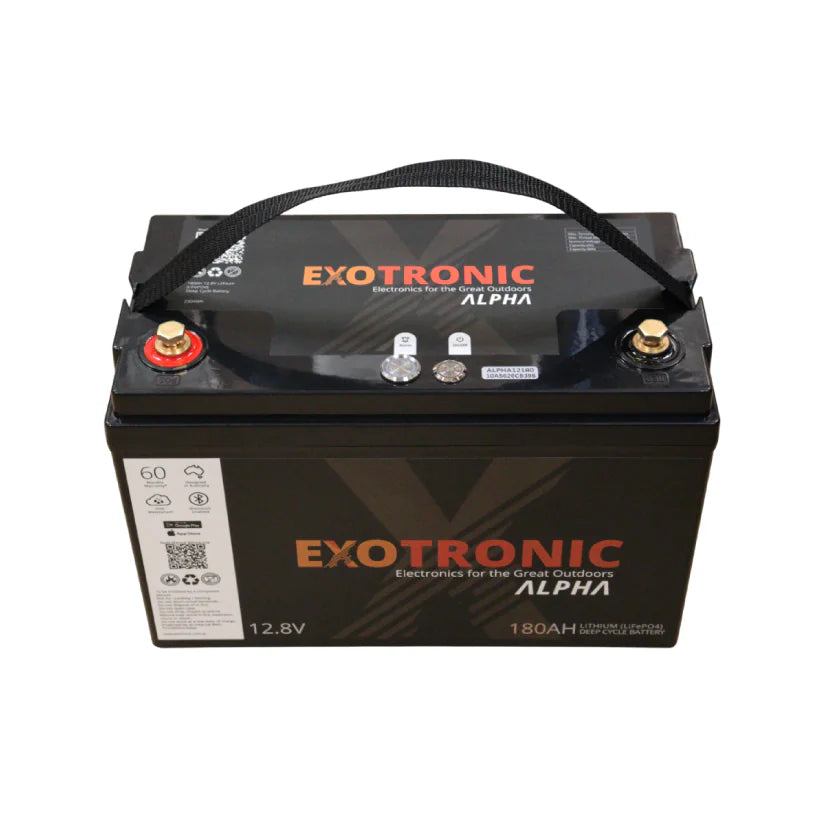 Exotronic 12V 180Ah Alpha Bluetooth Lithium Battery 1