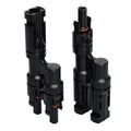 Exotronic 2 to 1 'h' Branch MC4 Compatible Solar Connector Pair Main Image