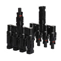 Exotronic 4 to 1 'h' Branch Joiner MC4 Compatible Connector Pair Main Image