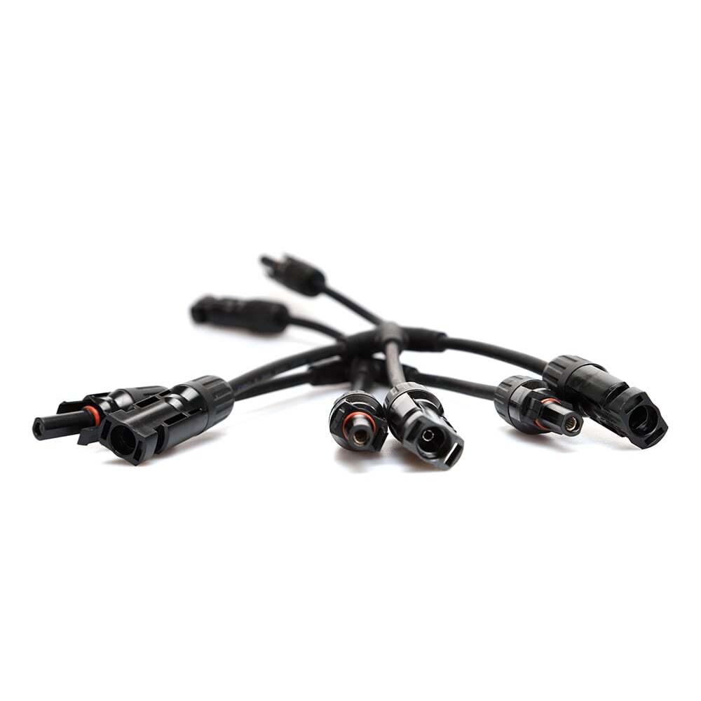 Exotronic 3 to 1 'Y' Branch Joiner MC4 Compatible Connector Pair 1