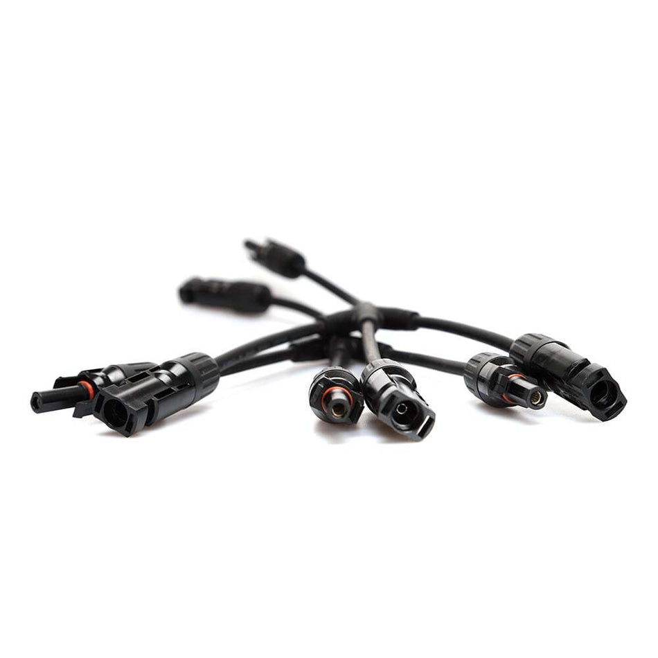 Exotronic 3 to 1 'Y' Branch Joiner MC4 Compatible Connector Pair 1