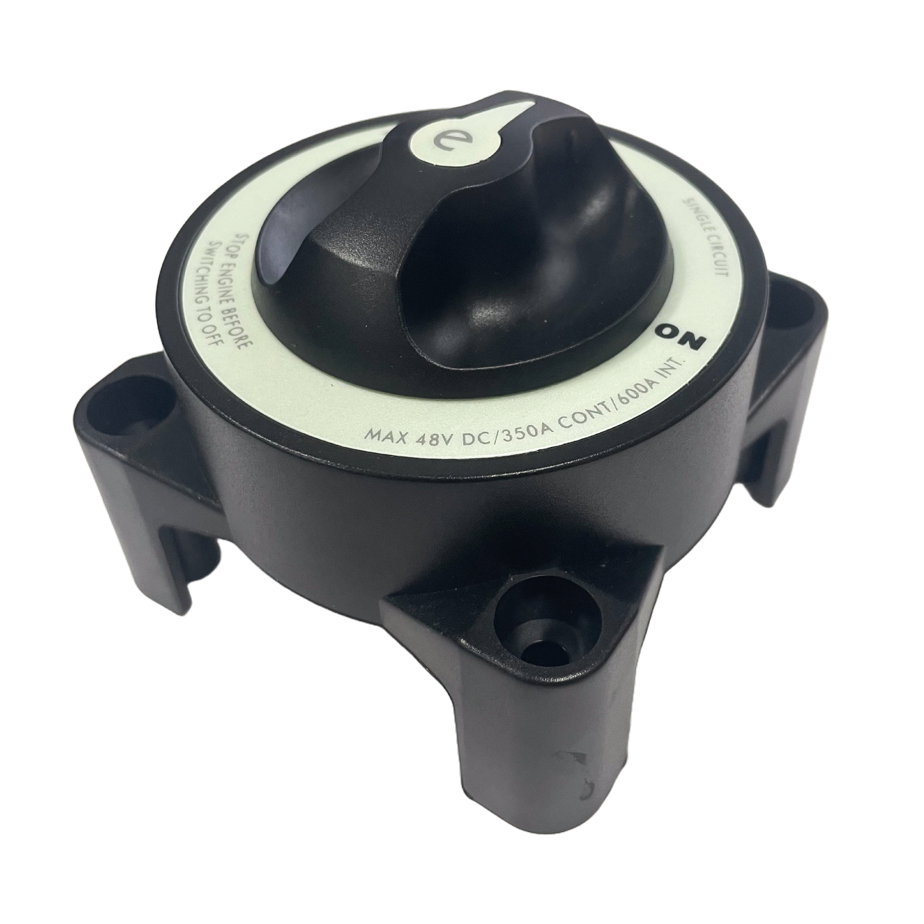 Exotronic 350A Black On Off Battery Switch 2