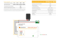 Genasun 58.4V 8A Waterproof MPPT Boost Charge Controller