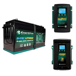 Enerdrive 12V 200Ah Lithium Battery Bundle Inc DCDC40 & AC40