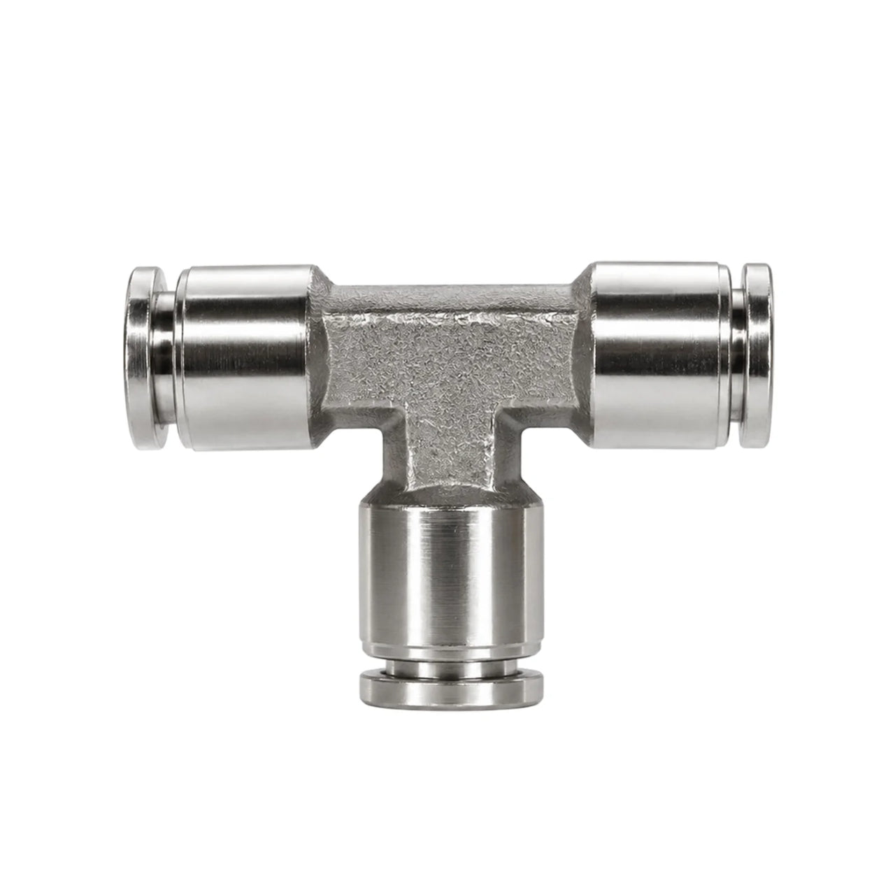Exotronic 'T' 10mm OD Stainless Steel PTFE Tube Joiner