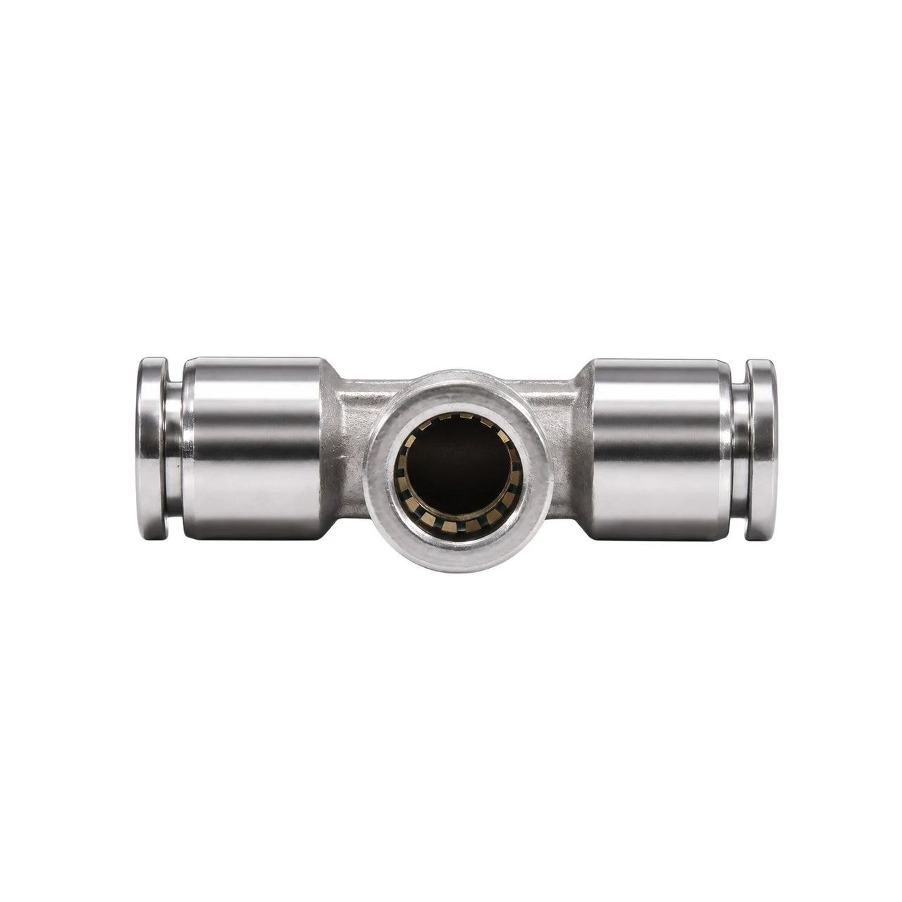Exotronic 'T' 10mm OD Stainless Steel PTFE Tube Joiner