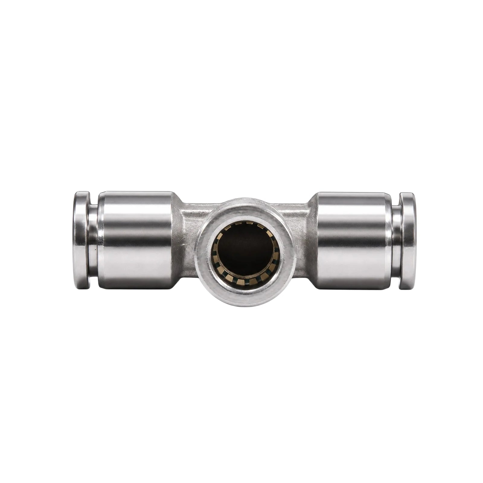 Exotronic 'T' 10mm OD Stainless Steel PTFE Tube Joiner