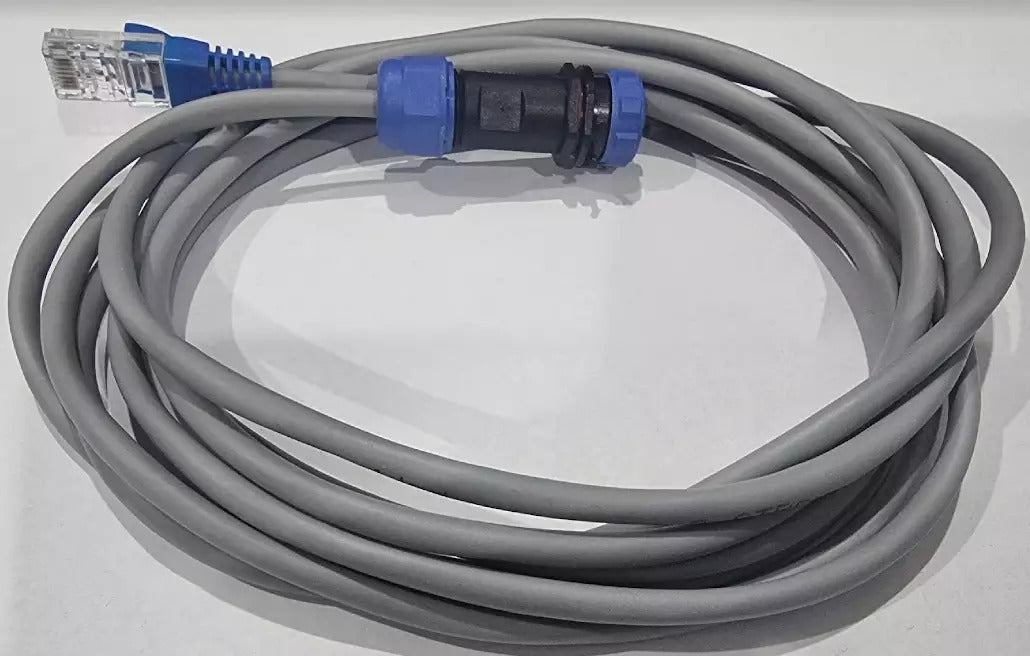 REC CAN Bus cable from 2Q BMS to Victron systems, 3metres, Weipu SP13 connector to RJ45 connector Main Image