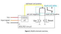 REC Bi-Stable Relay Driver (BSLRD) for Low-side Switched Relays 1