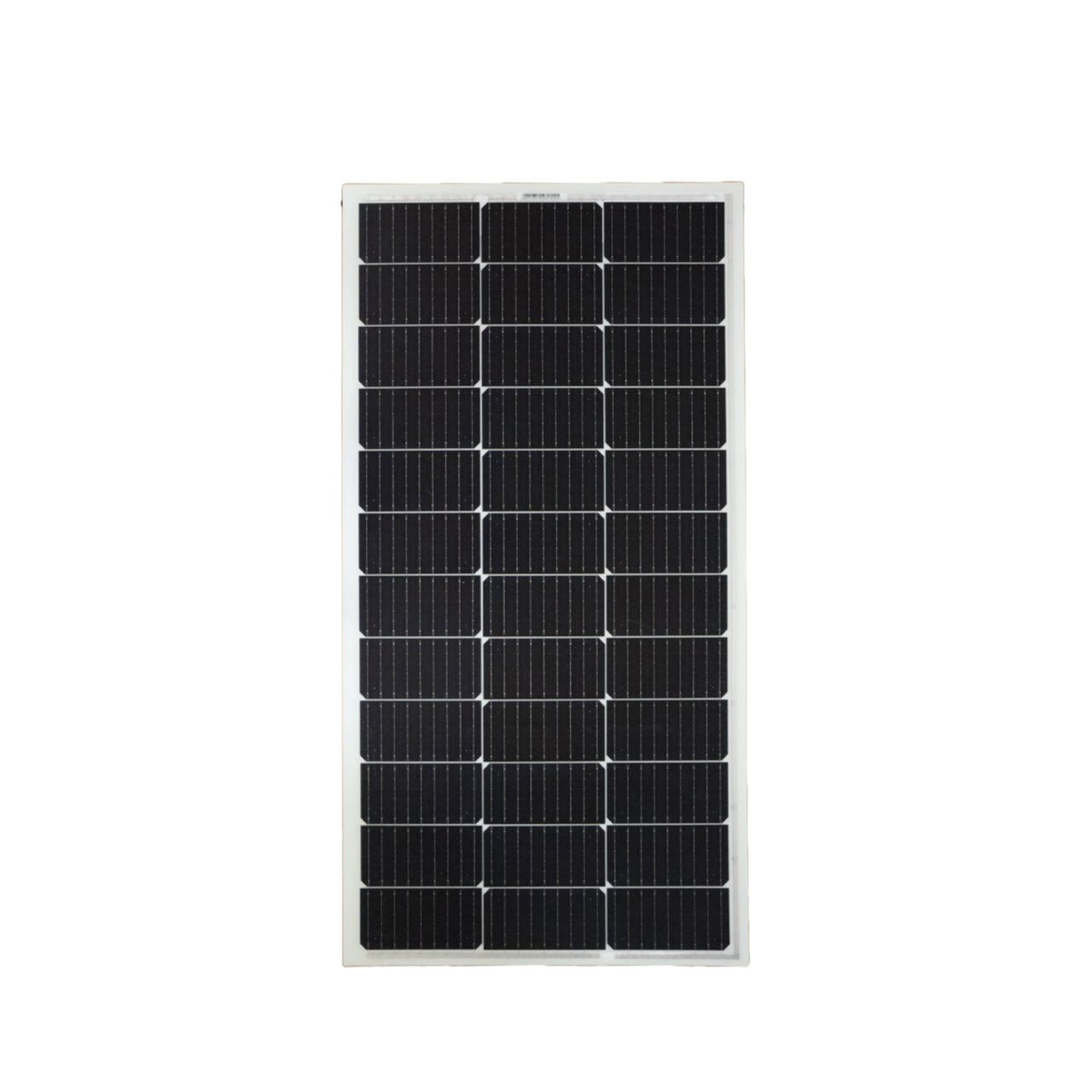 Sunman eArc 100W Flexible Solar Panel - High Efficiency Cut Cells | Junction Box Underneath