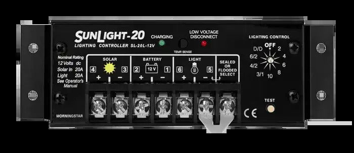 Morningstar SunLight 20amp/12v/LVD Main Image