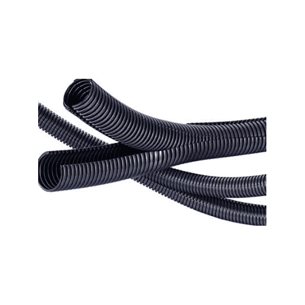 16mm ID Split Tube Flexible Conduit Black Main Image