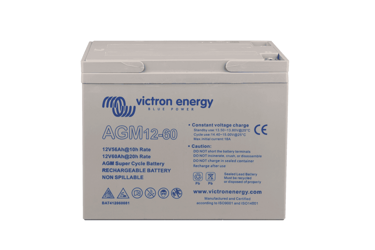 Victron 12V 60Ah AGM Super Cycle Deep Cycle Battery Main Image