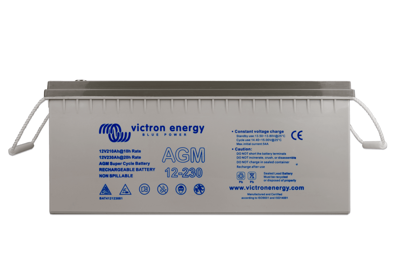 Victron 12V 230Ah AGM Super Cycle Deep Cycle Battery 1