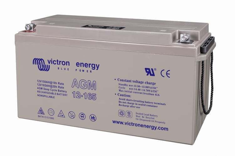 Victron 12V 165Ah AGM Deep Cycle Battery 1