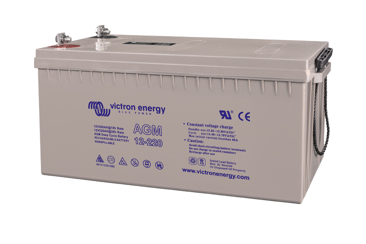 Victron 12V 220Ah AGM Deep Cycle Battery 2