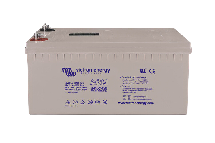 Victron 12V 220Ah AGM Deep Cycle Battery 1