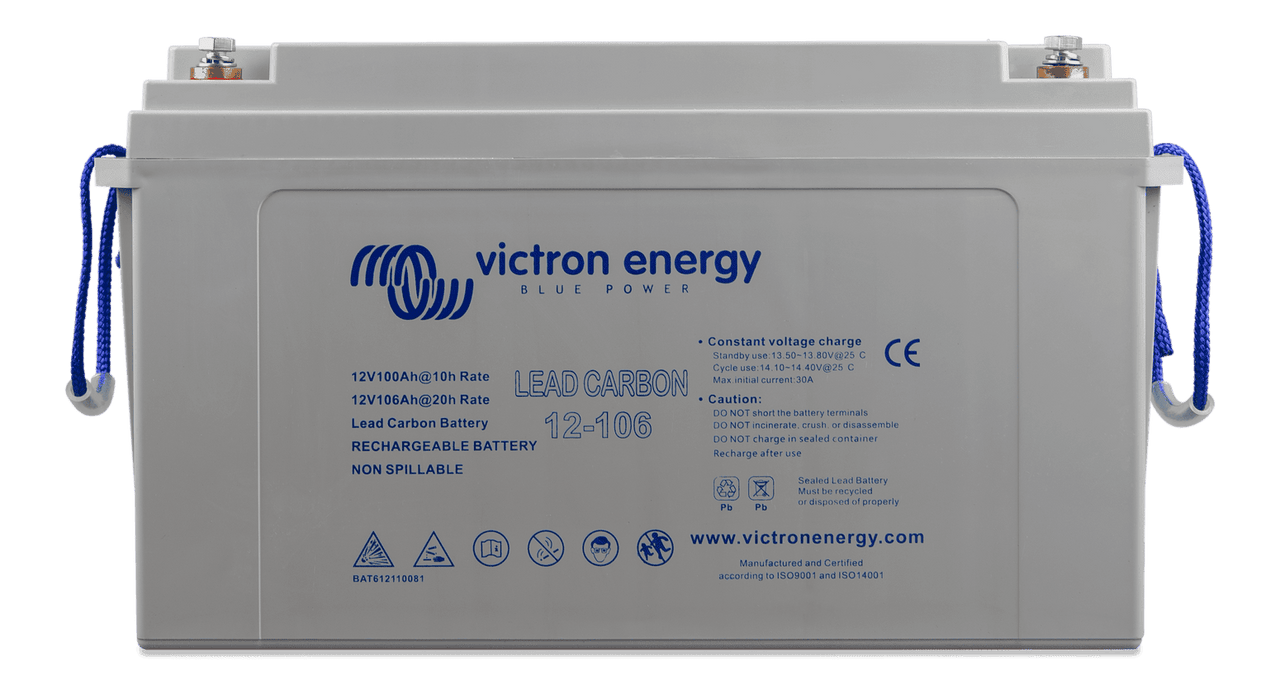 Victron 12V/106Ah Lead Carbon Deep Cycle Battery (M8) Main Image
